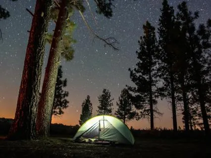Rain On A Tent Canopy, Pink Noise, Sleep Meditation, 12 Hour
