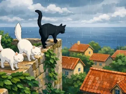 Rain on a Tin Roof Lofi — Gentle Rain Sounds & Cozy Beats |