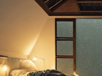 Rain on Attic Roof with Delta Binaural Beats