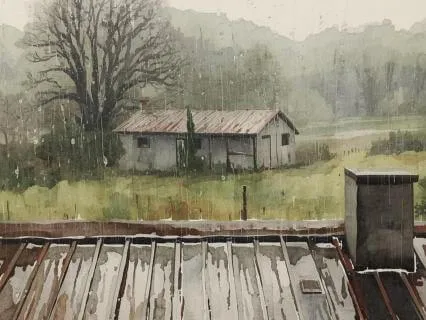 Rain On Colourbond Roof - Meditation, Sleep, Relaxation