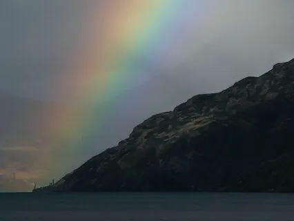 Rain Shower & Wind Dunedin New Zealand