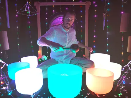 Rainbow Road Binaural Molecular Stimulation Guided Meditation