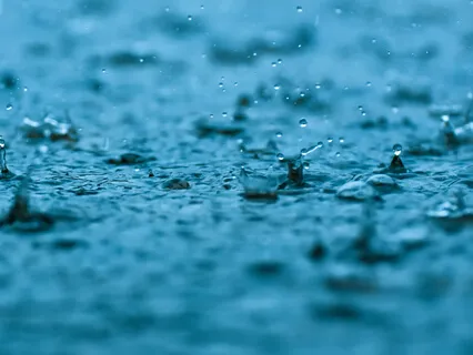 Raindrops Trains And Letting Happiness Abide