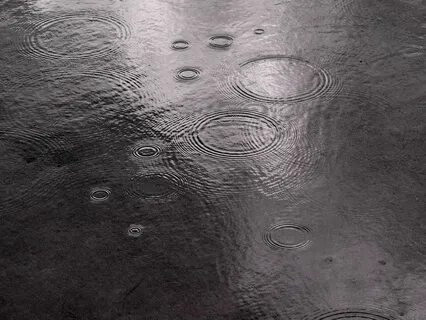 Rainstorm In A Small Town