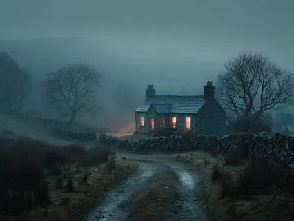 Rainy Night At The Welsh Stone Cottage: Short Drift To Sleep