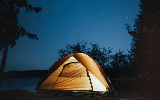 Rainy Night Inside Of Tent - Sound Therapy
