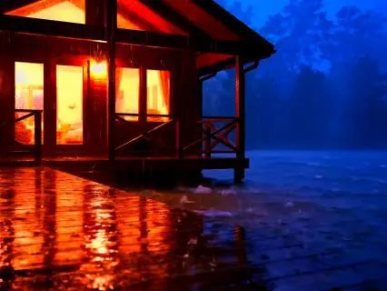 Rainy Night Sanctuary - Music For Restful Sleep