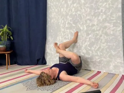 Reclined Wall Yin For Low Back Release