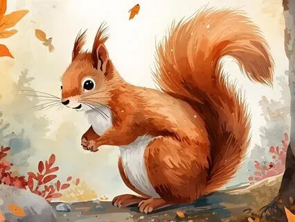 Red Squirrel’s Acorn – Kids Letting Go Of Worries Meditation
