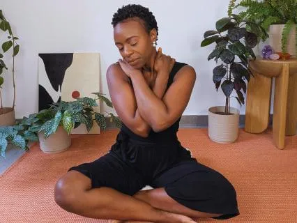 Reduce Numbness & Stress Seated Somatic Self-Touch Practice