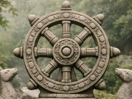 Reduce Stress With The Dharma Wheel (Beginner Meditation)