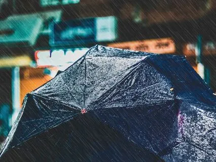 Reflective Ambience In The Rain