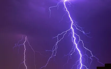 Reflective Midnight Thunderstorm 