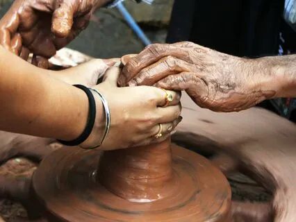 Rejoice In Having Your Hands In The Clay Of Your Life