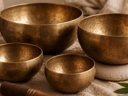 Relajación sonora con cuencos tibetanos para calmar la mente