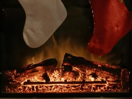 Relax This Christmas: Peace By The Fireplace