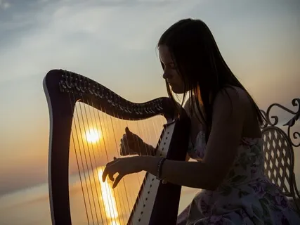 Relax With Harp Music - The River Song