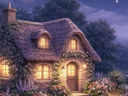 Relaxing At The Faraway Cottage: Slow Living Bedtime Tale