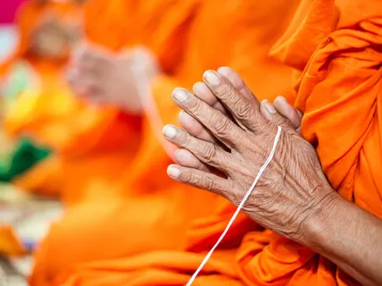 Relaxing Breath Practice + OM Chanting Monks