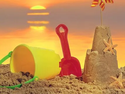 Easy Sleep For Kids - Relaxing Beach Day Story For Sleep