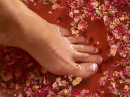 Relaxing Foot Soak And Meditation