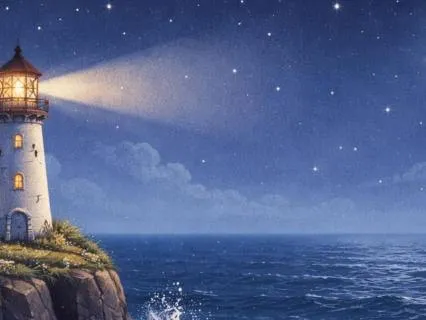 Relaxing In The Clifftop Lighthouse: Slow Living Sleep Story