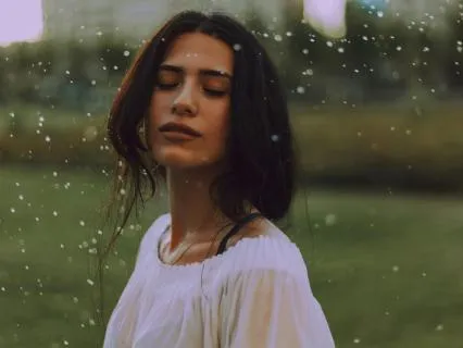 Relaxing Meditation With Rainfall Sound Effects | Deep Sleep