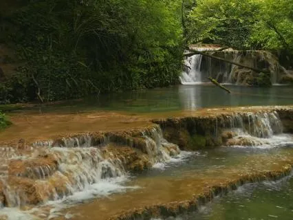 Relaxing River Falls For Deep Sleep (White Noise)