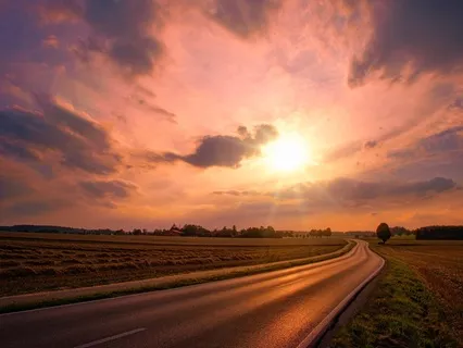 Relaxing Road Trip Sounds For Focus & Relaxation