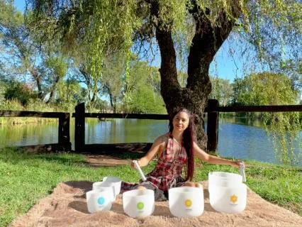 Relaxing Sounds Focus Work / Study | 1 Hour Crystal Bowls