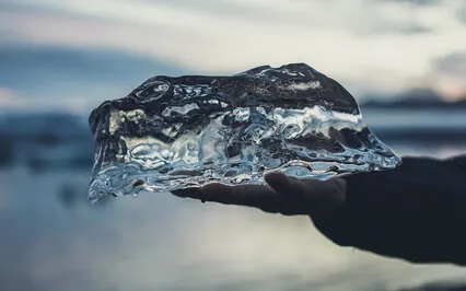 Relaxing Sounds Of Ocean Waves! Diamond Beach Iceland