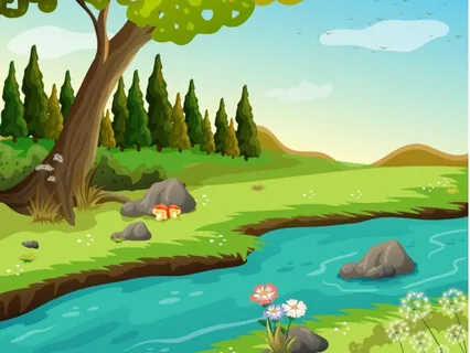 Relaxing Stream Visualization For Your Children