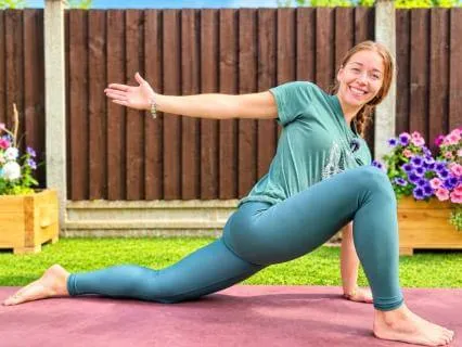Relaxing Yoga Practice