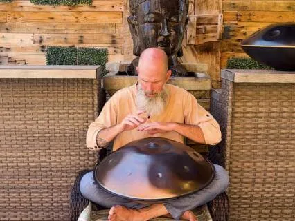 Release Stress. Handpan Music From The Zen Garden