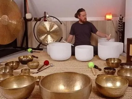 Stress Relief - Crystal Bowls Sound Bath