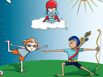 Yoga Nidra for Teenagers: The Adventures Of Super Stretch