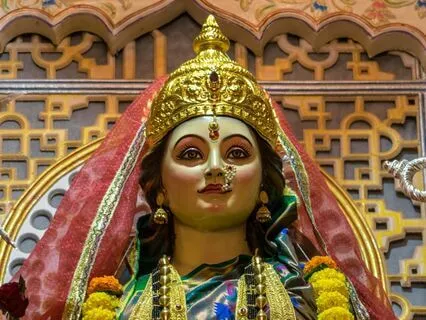 Resting In The Cosmic Embrace Of Goddess Bhuvaneshwari