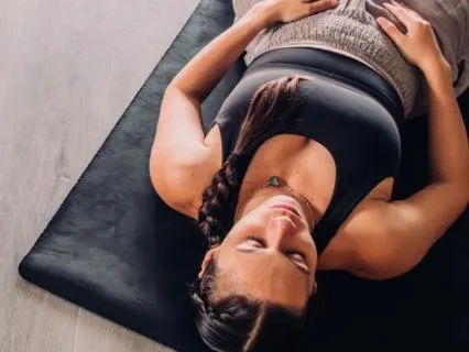 Restorative Yoga for Deep Relaxation + Restful Sleep