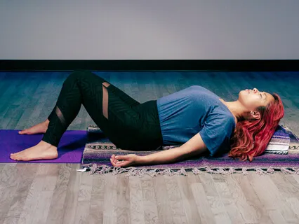 Restorative Yoga Guide-Through: Body Scan