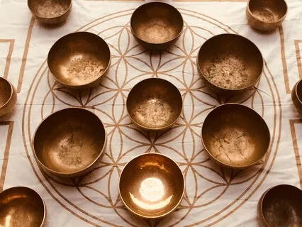 Return To Source: Singing Bowls & Binaural Beats 