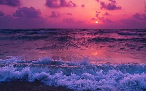 Rhythmic Breathing (1:1) - Sunset Waves