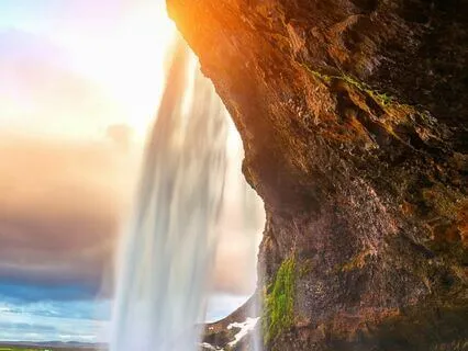 Roaring Waterfall White Noise For Study And Focus