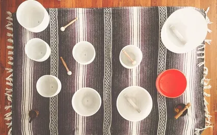 Root Chakra Crystal Singing Bowls