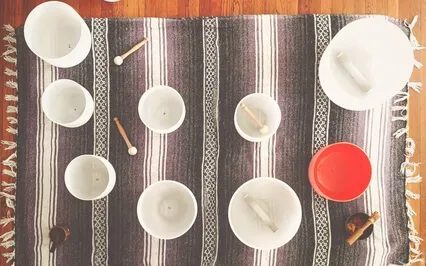 Sacral Chakra Crystal Singing Bowls