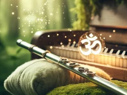 Sacred Flute Meditation With OMs And Piano
