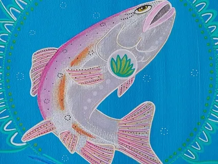 Salmon  (Water) Meditation (2 Of 9)