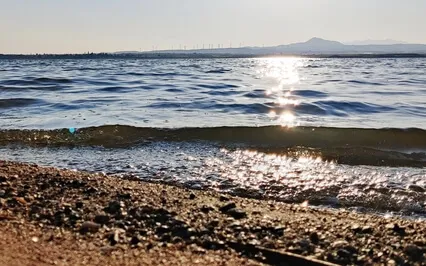 Saltlake Sounds At Sunset