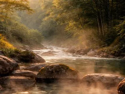 Santuario termal – 8 horas de estancia junto al río