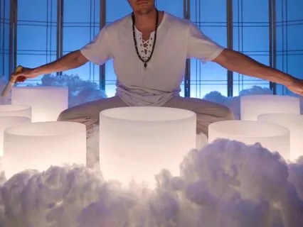 Satisfying Sleep - Crystal Singing Bowls