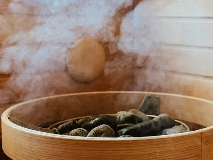 Sauna Visualization For Relaxation And Heart Awareness